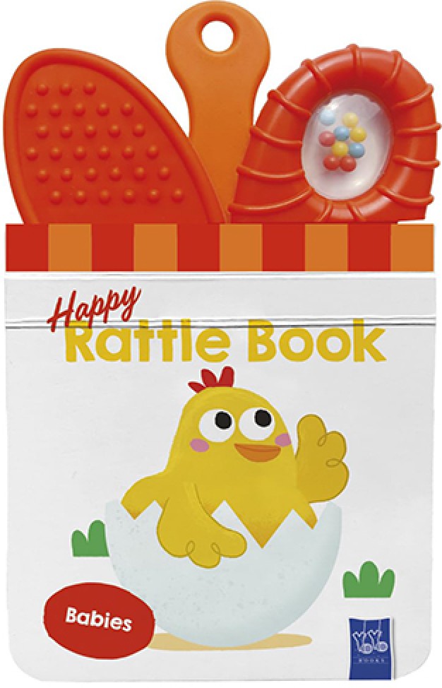 Happy Rattle Book: Babies